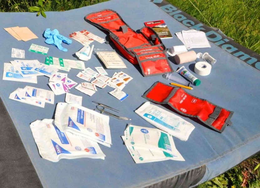 rei backpacker extended - the contents of our editors' choice winner. note the removable day...