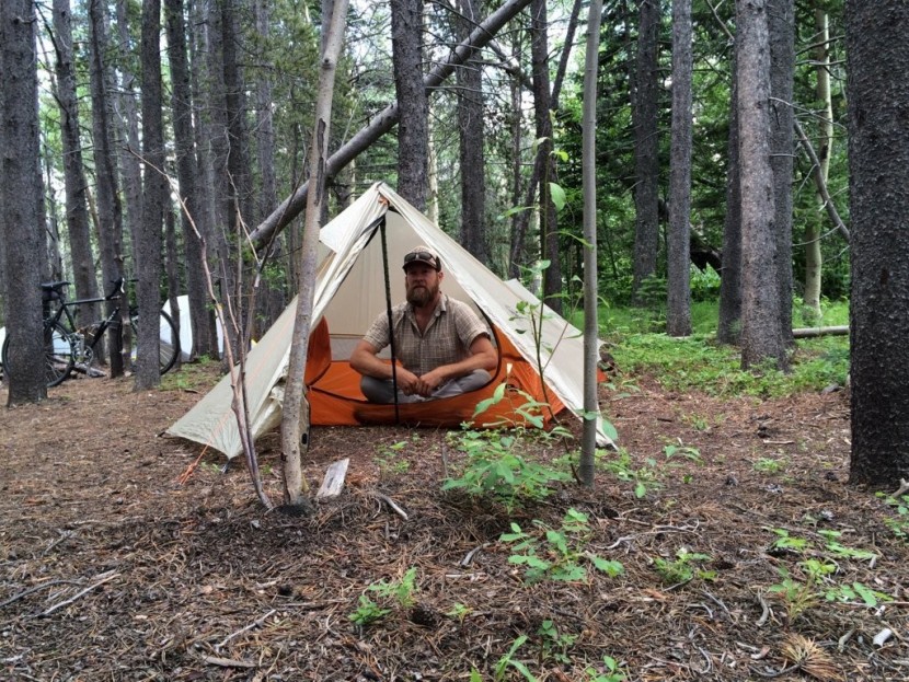 big agnes scout plus ul2 - plenty of overhead space for our 5'11" tester in this model.