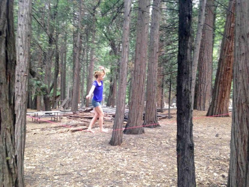 slackline - lightweight primitive rigs are great for travel and provide a...