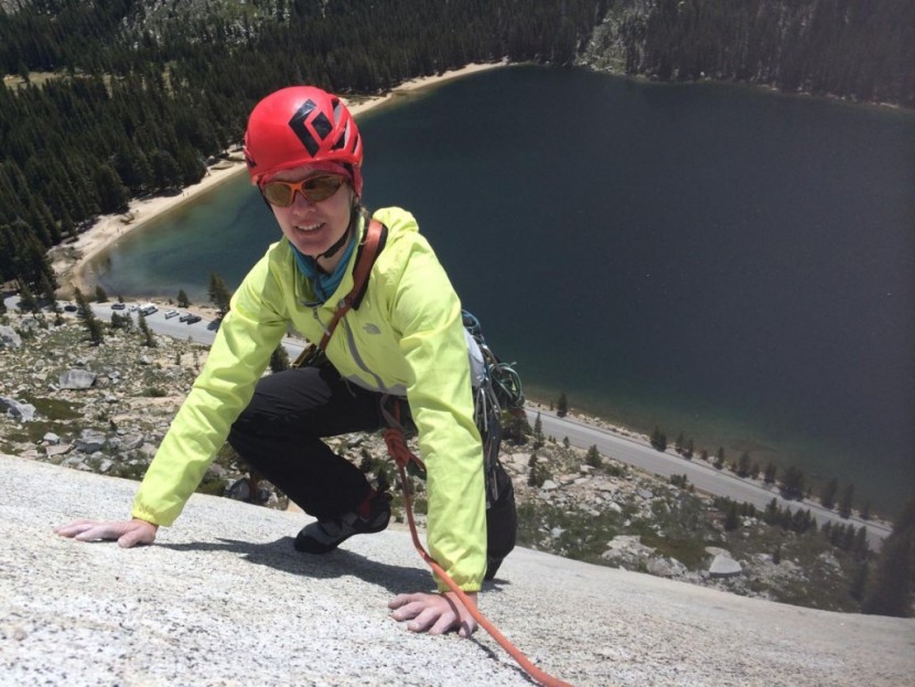 the north face flyweight hoodie for women - lorna illingworth testing this model on stately pleasure dome...