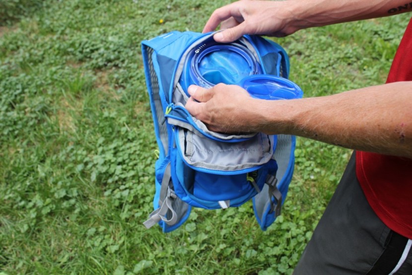 camelbak ultra 4 - while it is easy to access this bladder opening for quick refilling...