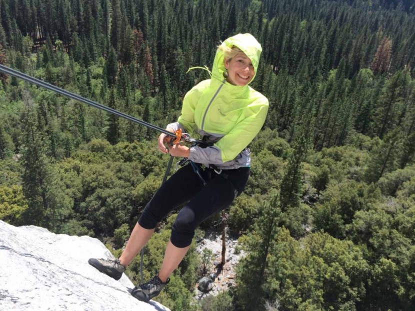 columbia flash forward for women - this jacket feels breathable, mostly because it doesn't really block...