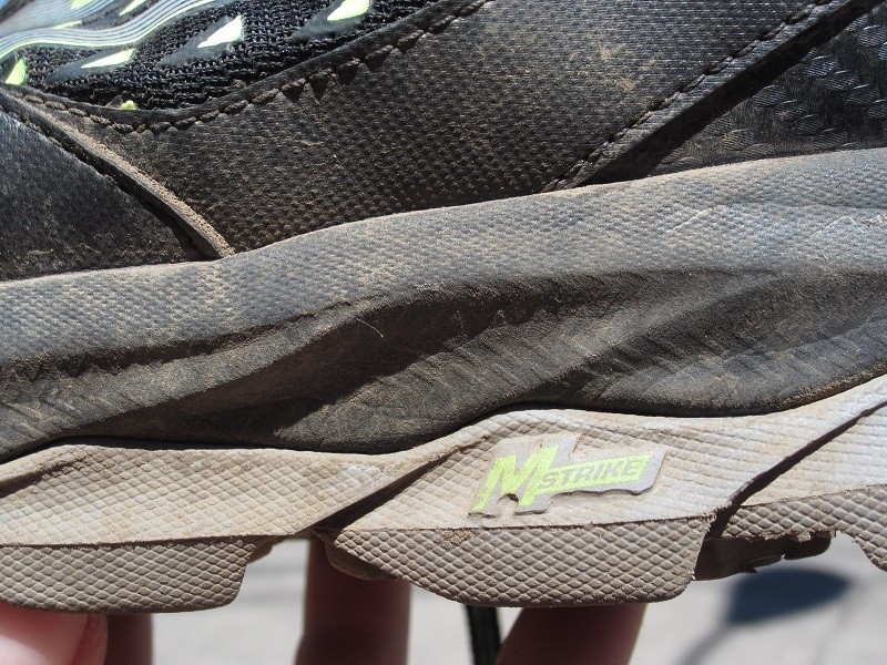 skechers go run ultra 2 - a close-up of the skechers gorun ultra 2 midsole and outsole clearly...