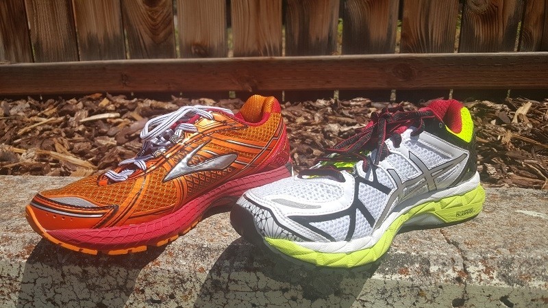 brooks adrenaline gts 15 - a side-by-side view of our top stability shoes. the brooks...