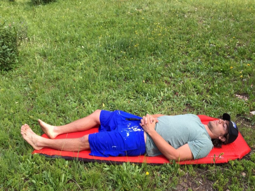 rei airrail 1.5 - the airrail has a tapered design to save a little weight, but it is...