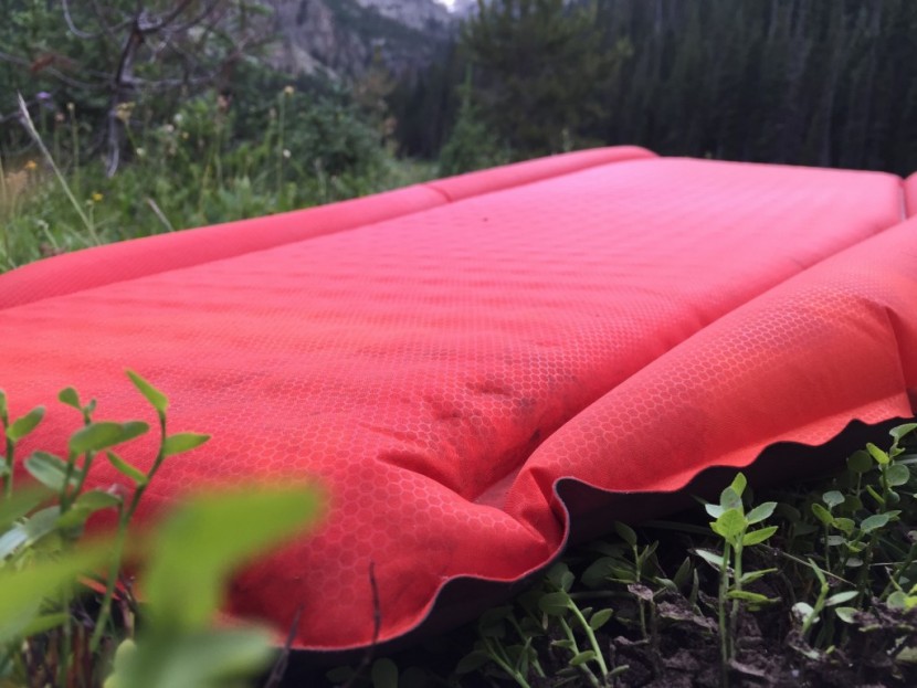 rei airrail 1.5 - the durable hex fabric helps the pad feel less slippery than some...
