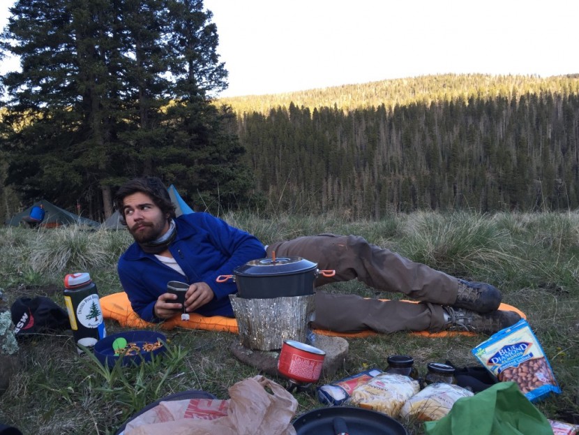 therm-a-rest evolite - the evolite was pretty comfortable and durable enough for use...