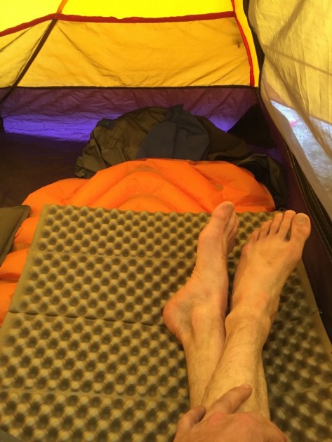 klymit insulated static v lite - using a foam pad on top will increase the warmth of this pad even...