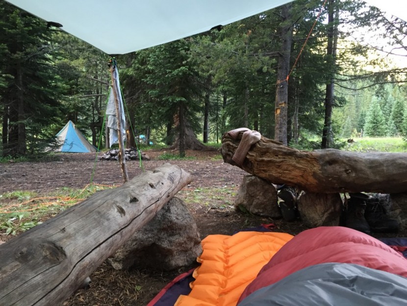 klymit insulated static v lite - our tester began his night on the klymit before switching to the...