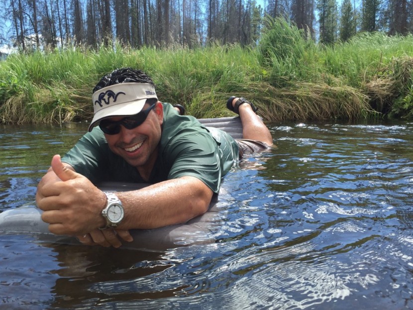 exped synmat hyperlite - the xtherm was one of the better mats for floating down the river...