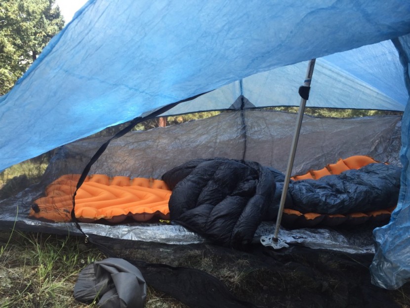 klymit insulated static v lite - the klymit insulated static is a good pad that doesn't break the...