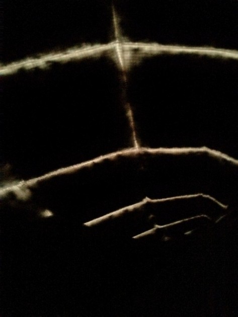 big agnes pitchpine ul 45 - a view from the inside of this bag. sewn-through, or quilted...