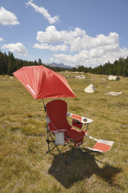 sport-brella recliner - the sport-brella sounded too good to be true...and testers found...