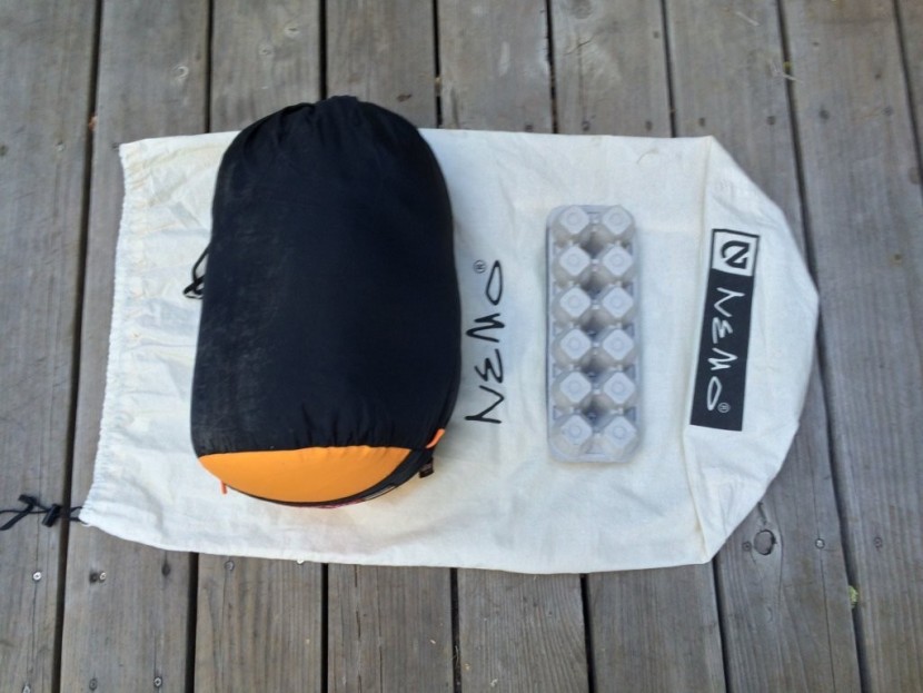 nemo equipment tango solo - the tango solo is the heaviest product we tested in our ultralight...