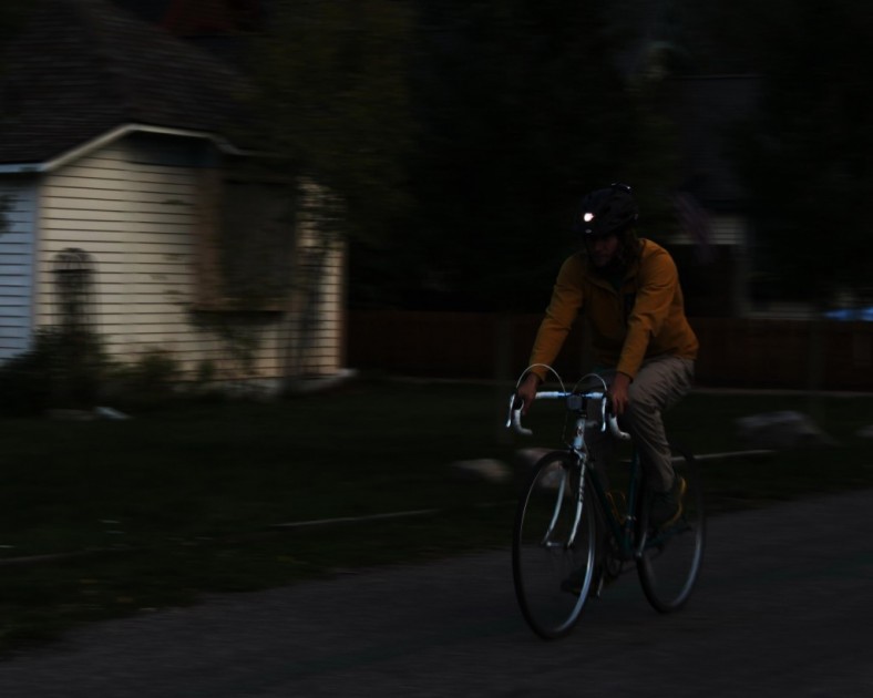 we loved that this light illuminates everything in front of you in...