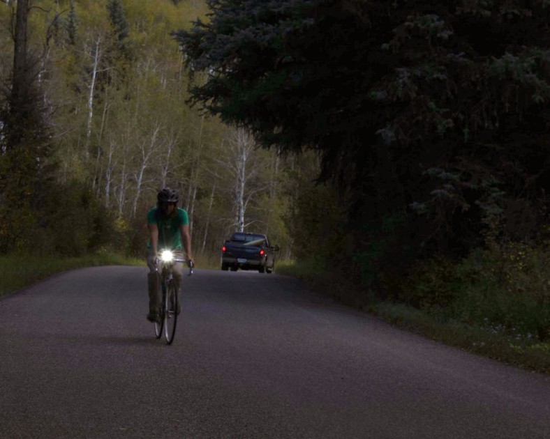 niterider lumina 550 - a bike light doesn't just illuminate the road in front of you, it...