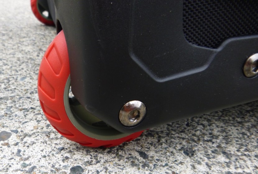 the north face rolling thunder 36" - the wheels on the 36" rolling thunder are slightly larger than...