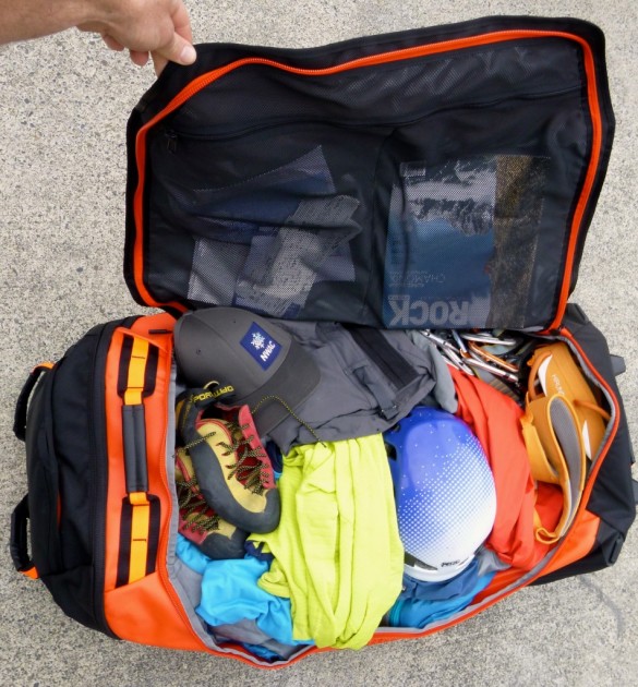 the north face rolling thunder 36" - our entire testing team dug the large d-shaped opening on the...