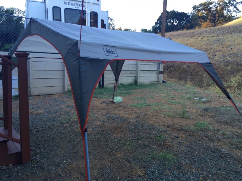 rei alcove shelter - there are two extra guy line connection points included in the...