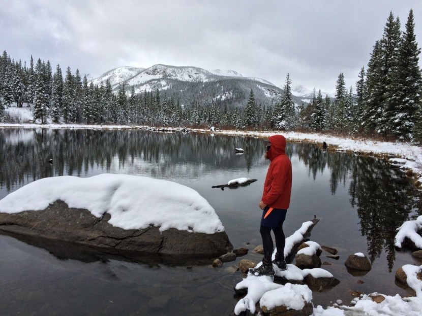 rab strata hoody - this was one of the jackets we enjoyed for fast trips up into the...