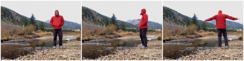 rab strata hoody - like the atom ar, this model has an outer shell with very few seams...