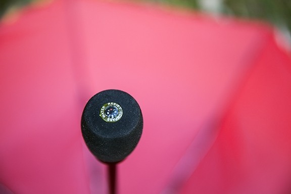 euroschirm light trek - although its seemed a little gimmicky to us, we found the compass on...