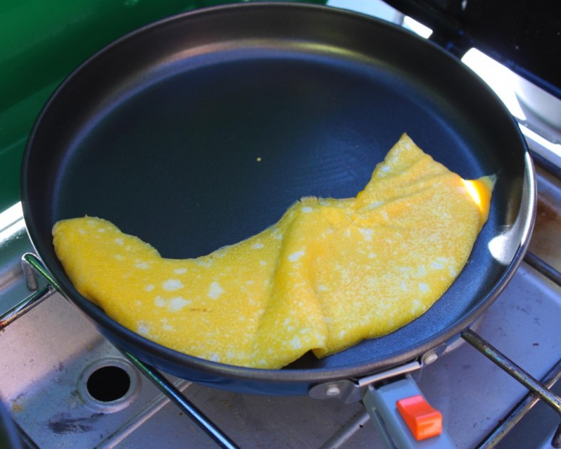 gsi outdoors bugaboo camper - this cookware conducts heat very evenly, as you can see from this...