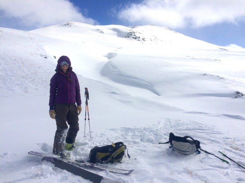outdoor research uberlayer for women - brittany decides to get in another lap. she was psyched that she...