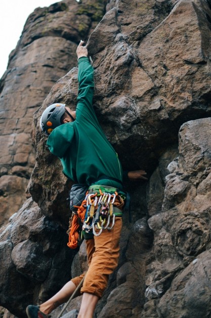 patagonia adze hybrid hoody - this was the product to beat when it comes to mobility. as you can...