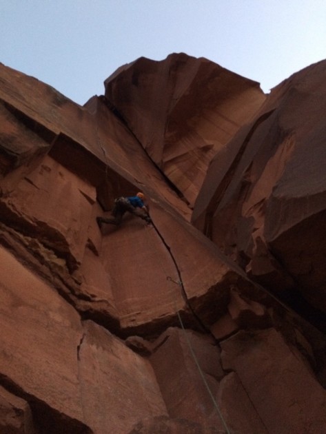 rab vapour-rise lite alpine jacket - we climbed quite a bit in this softshell. when other shells would...