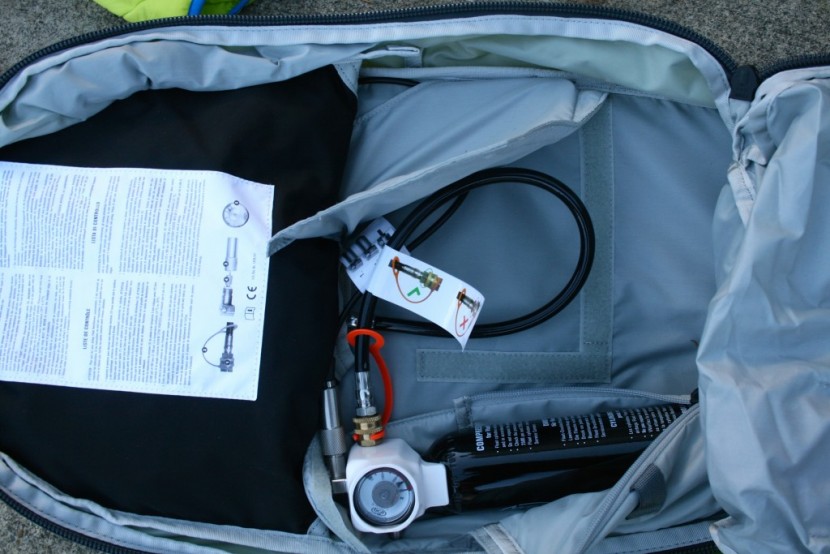 backcountry access float 22 - the backcountry access float 22 uses compressed air, which is fairly...