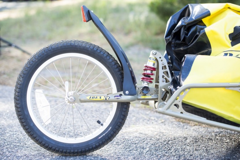 Remorce Cargo ZweiPlusZwei BOB Ibex 26" Pour VTT - Or, Avec Système SSP, Neuve