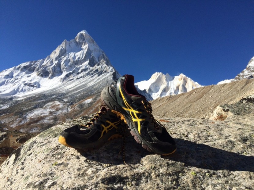 asics gel-fujitrabuco 4 neutral - due to weight restrictions, we only brought two pairs of trail...