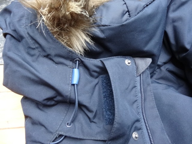 helly hansen dubliner parka - the removable hood tucks away nicely.
