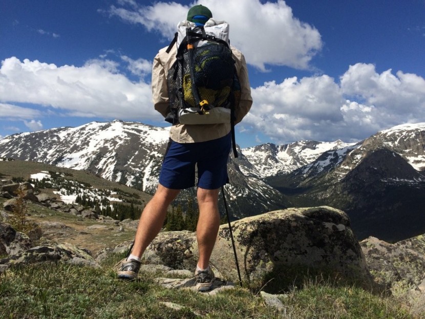 hyperlite mountain gear windrider 3400 - ample external storage in mesh pockets is a much appreciated...