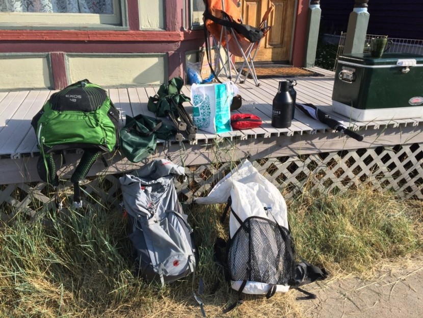 ultralight backpack - we lugged a lot of chairs and odd-shaped gear around while crewing...