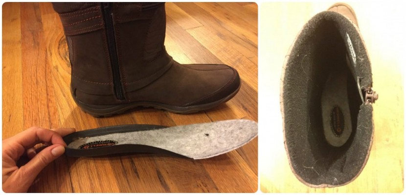 merrell dewbrook zip - this product has a relatively supportive footbed, but it also has a...