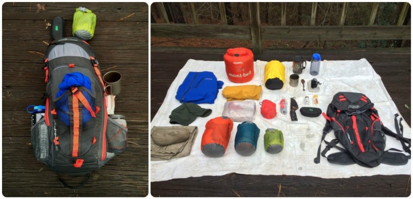 jansport katahdin 40 - we couldn't fit our wintertime load of gear and five days of food...