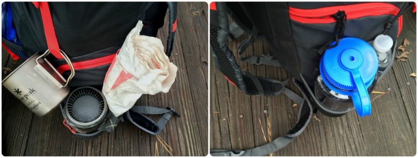 jansport katahdin 40 - the side pockets on this pack are relatively small and there are no...