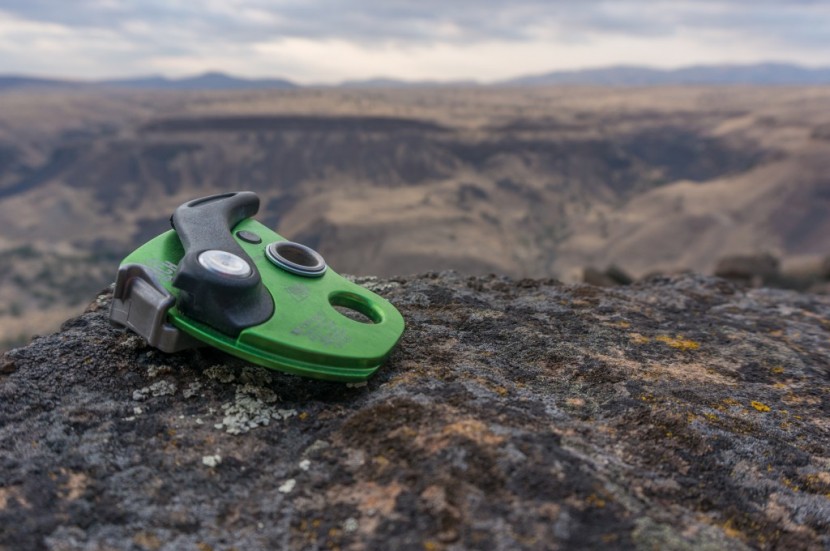 trango cinch - a cinch overlooking the oregon high desert.