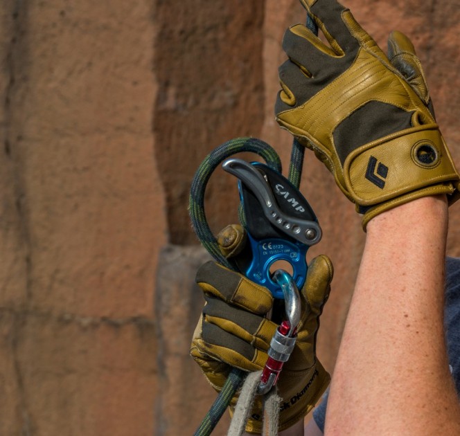 camp matik - the pistol-grip position: to feed slack with the camp matik you use...