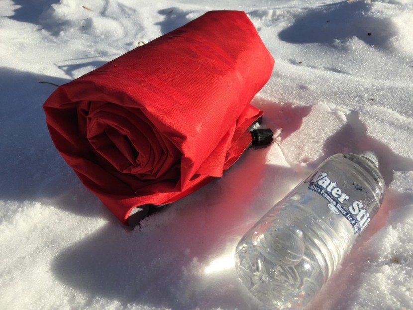 big agnes air core ultra - the air core packs down to a little over two liters making it quite...