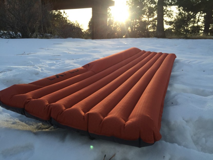 exped synmat 7 - the baffles on the synmat 7 are quite shallow and as a result we...