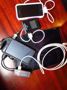 creative edge solar-5+ - it didn't matter which port had the ipad plugged in -- either way...