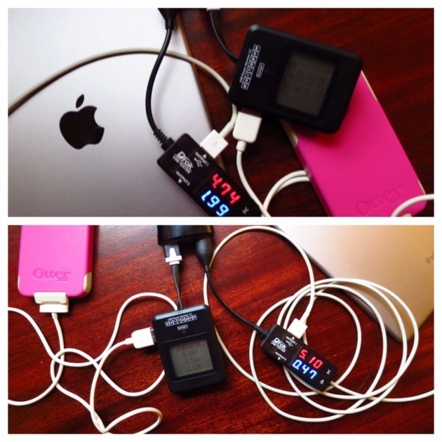 instapark mercury 10m18u with battery - now charging two devices at a time with the instapark external...