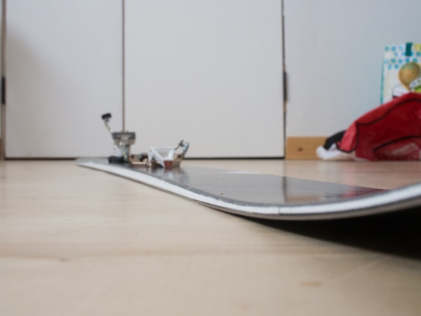 dynastar mythic - a close-up shot of the tip rise on the mythic. dynastar doesn't go...