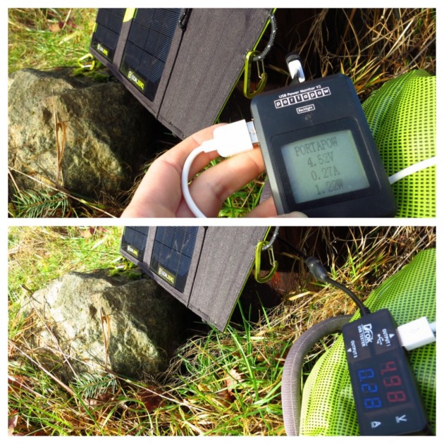 goal zero venture 30 solar recharging kit - the single usb port on the goal zero nomad 7 produced the same...