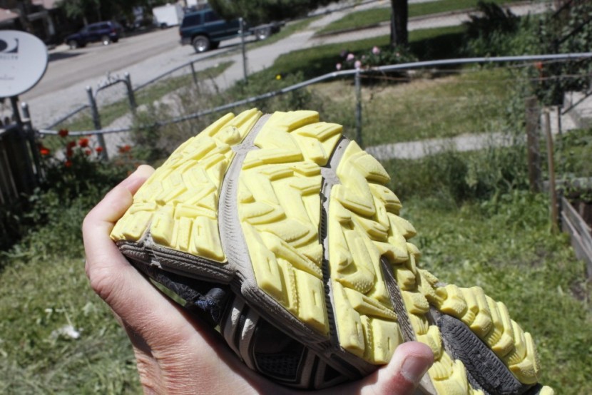 asics gel-kahana 7 - the built in outsole creases allowed for great flexion and a natural...