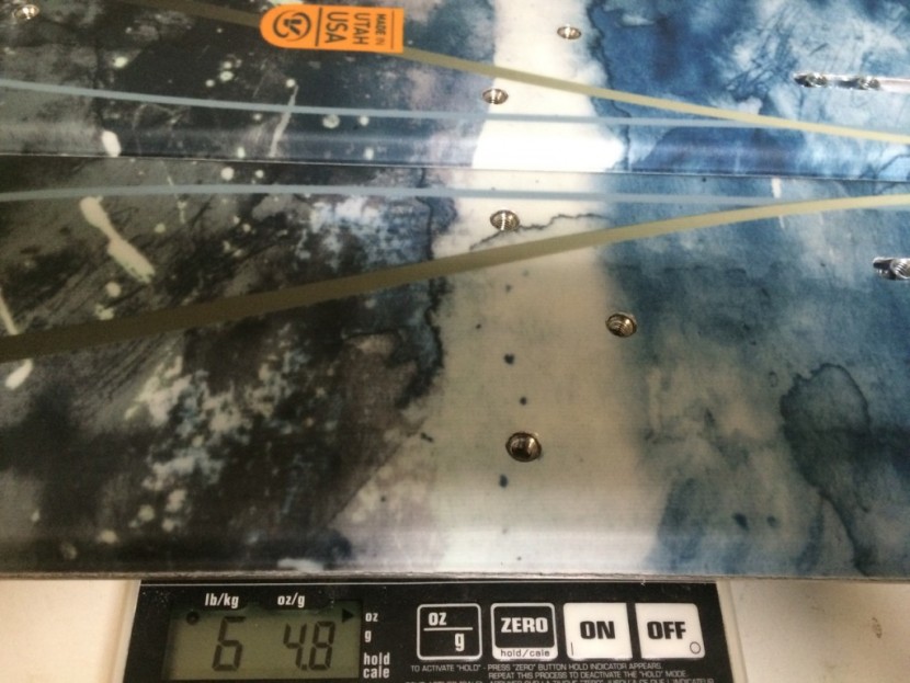 voile revelator - 6 lb 4.8 oz weight of voile revelator.