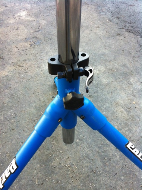 park tool prs-20 - with this quick release collar locked the height of the stand is...